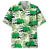 Garbage Truck Green Hawaiian Shirt HWBN2764002 - Beltina