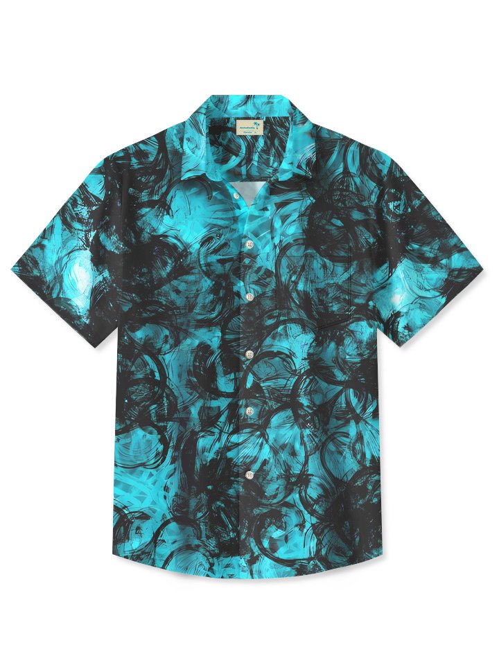 geometric-dark-blue-summer-casual-vacation-hawaiian-shirt-1