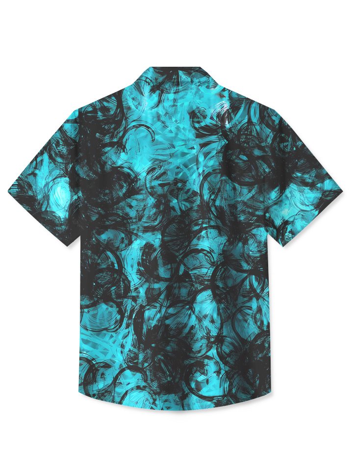geometric-dark-blue-summer-casual-vacation-hawaiian-shirt-2