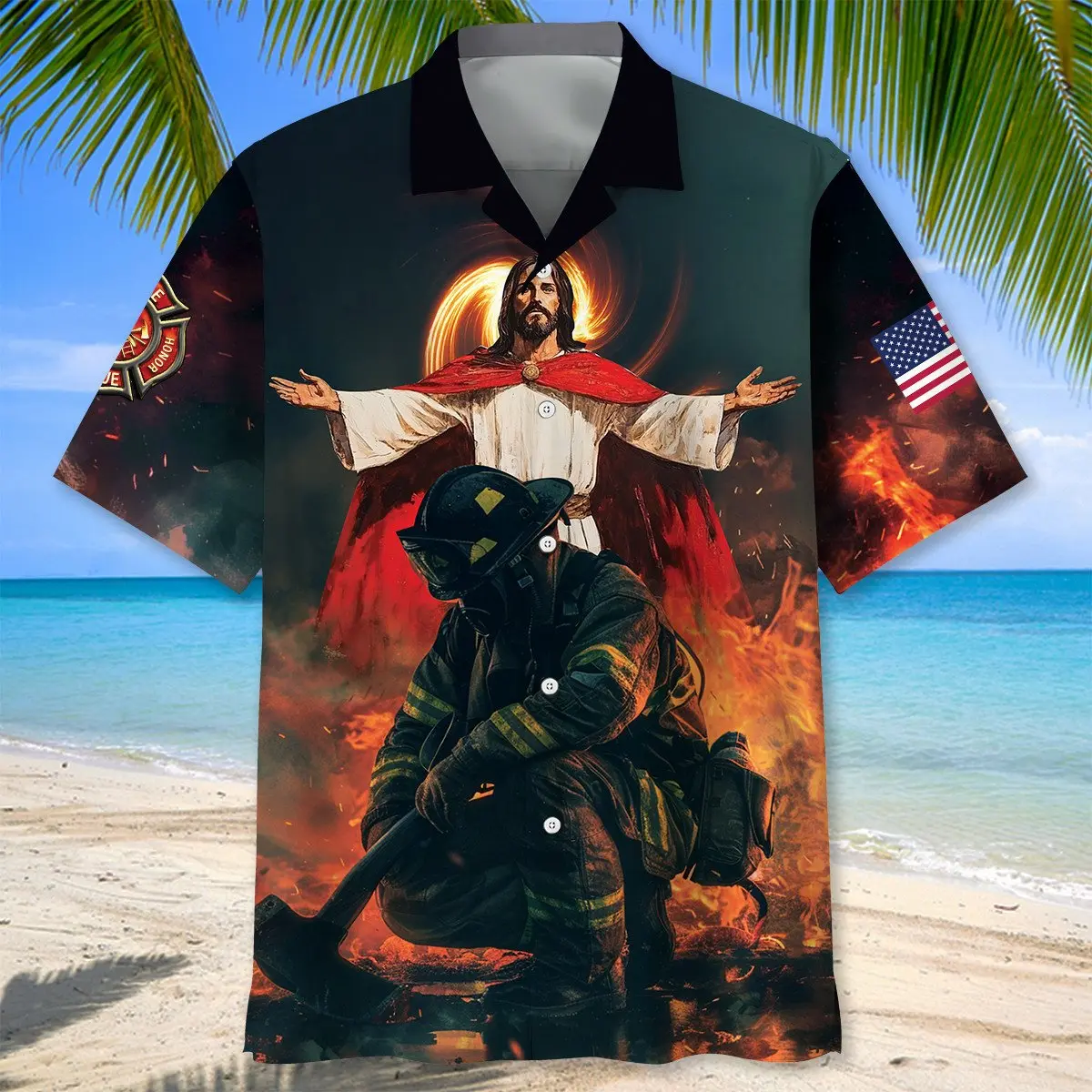 god-bless-firefighters-hawaiian-shirt-2