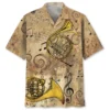 Golden French Horn Hawaiian Shirt HWBN2764939 - Beltina