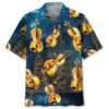 Golden Violin Hawaiian Shirt HWBN2762926 - Beltina