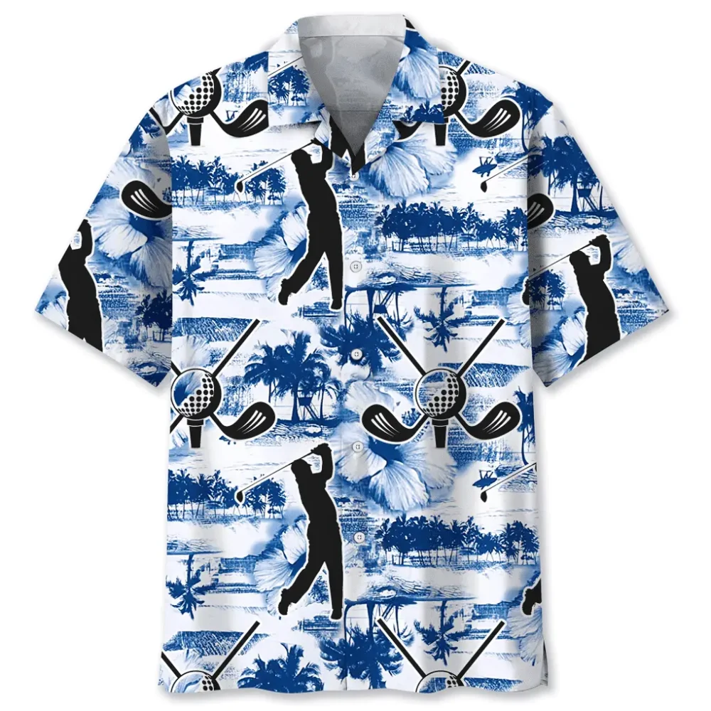 Golf Blue Nature Hawaiian Shirt HWBN2762295 - Beltina