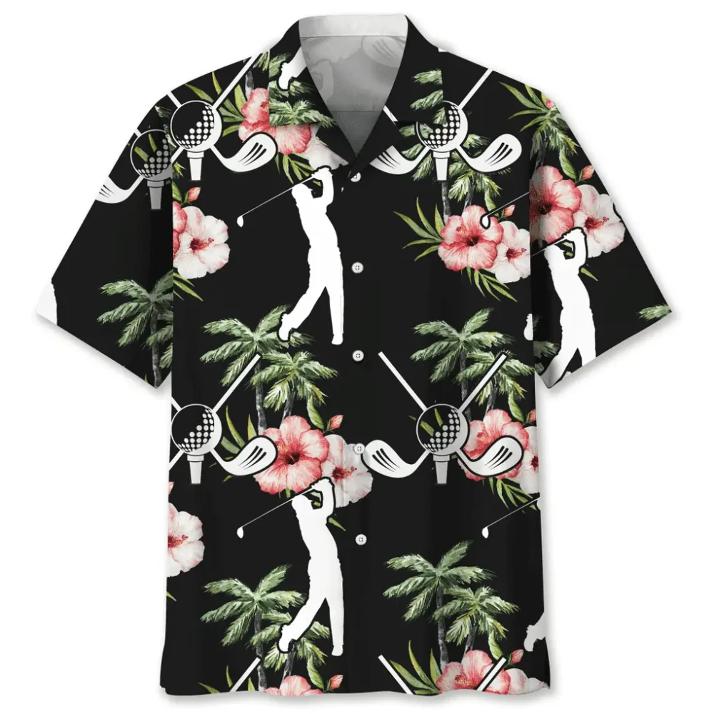 Golf Nature Flower Hawaiian Shirt HWBN2762306 - Beltina