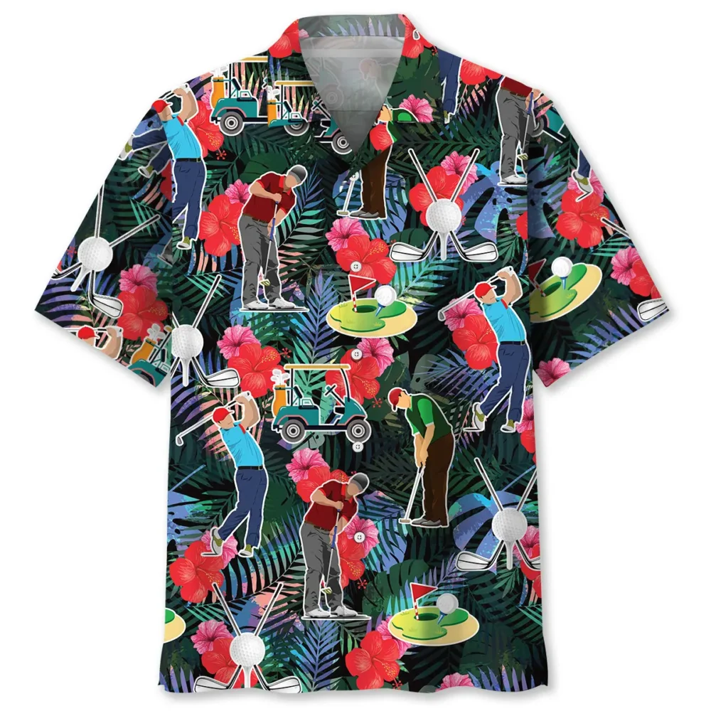 Golf Tropical Hawaiian Shirt HWBN2762798 - Beltina