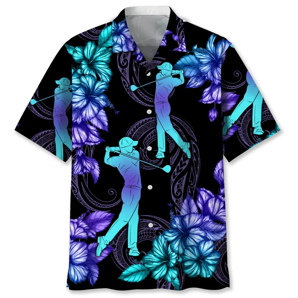 Golf Tropical Shirt Hawaiian Shirt HWBN2762309 - Beltina