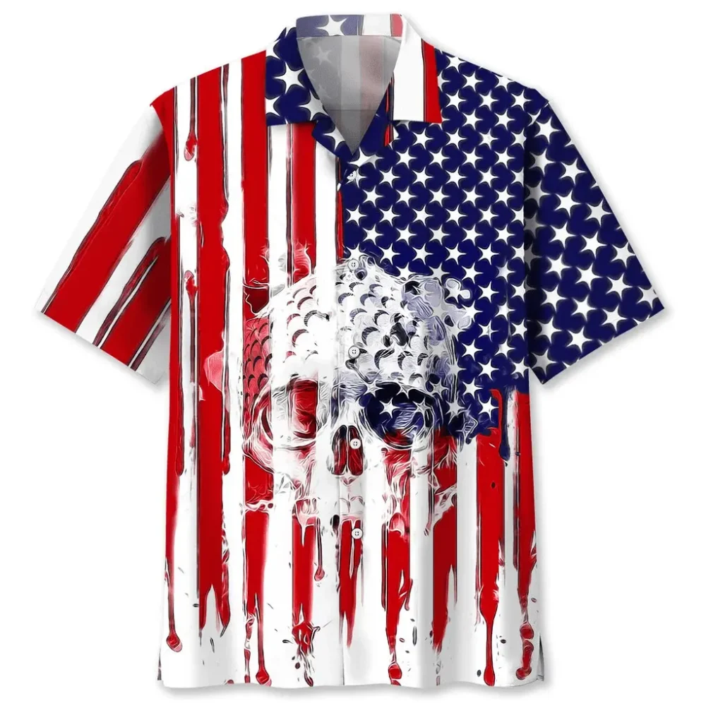 Golf Usa Flag Hawaiian Shirt HWBN2762311 - Beltina