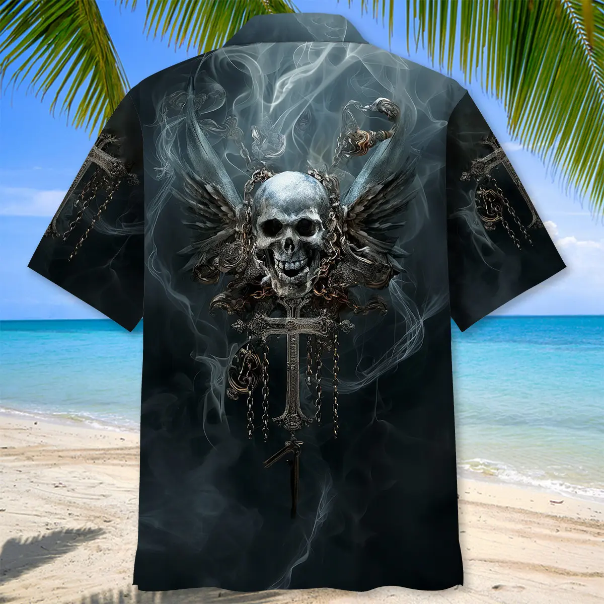 gothic-skull-art-hawaiian-shirt-3