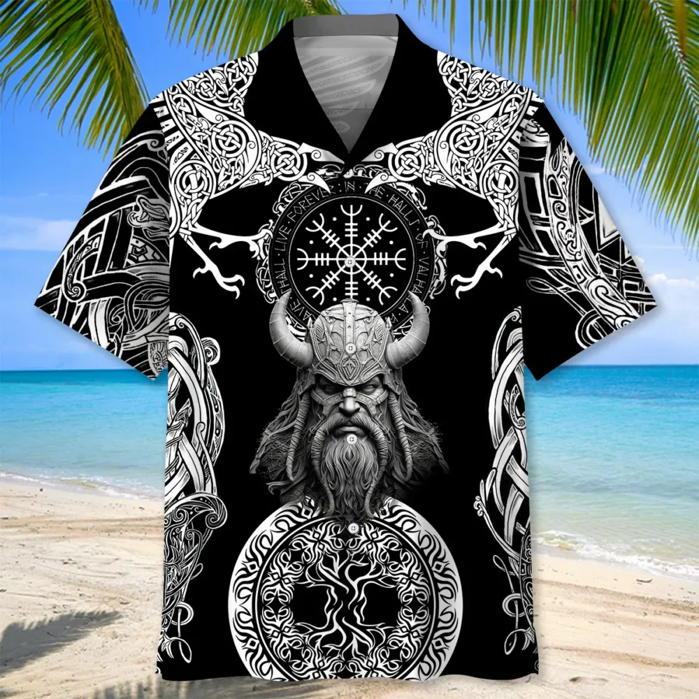 Gothic Viking Hawaiian Shirt HWBN2762994 - Beltina