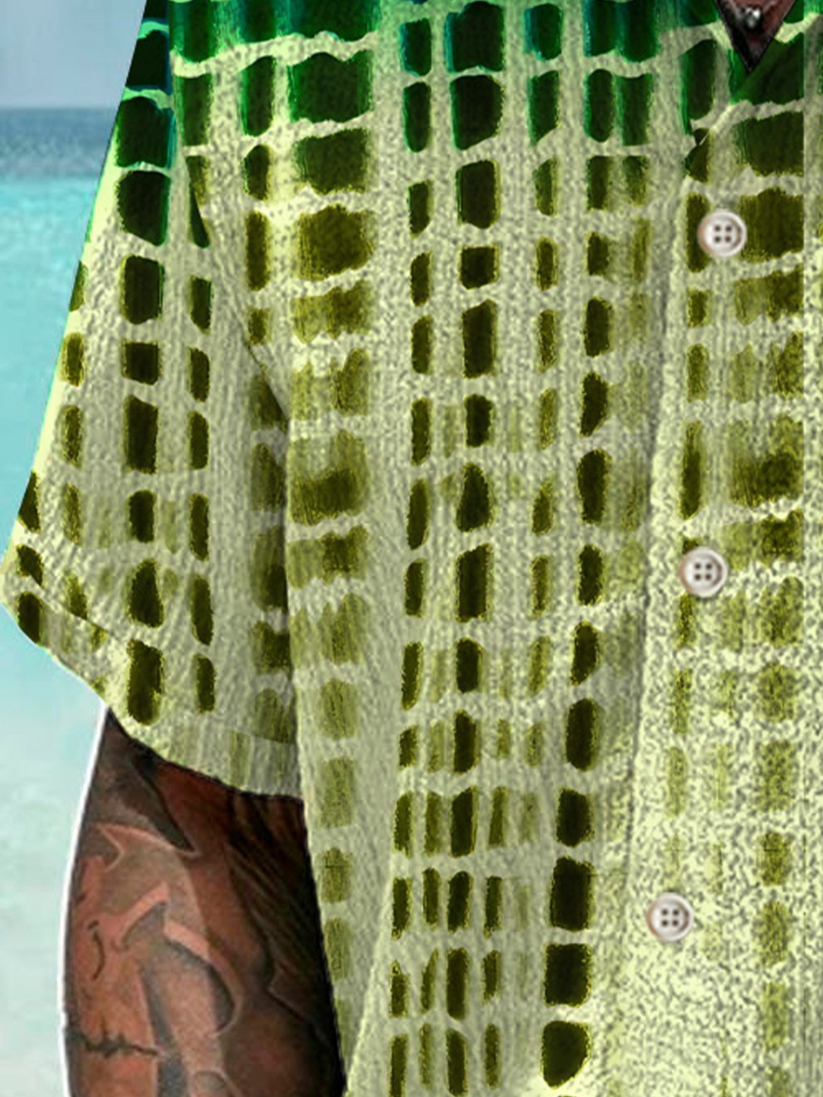 gradient-geometric-dot-mens-button-button-casual-hawaiian-shirt-1