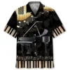 Grand Black Piano Hawaiian Shirt HWBN2764357 - Beltina