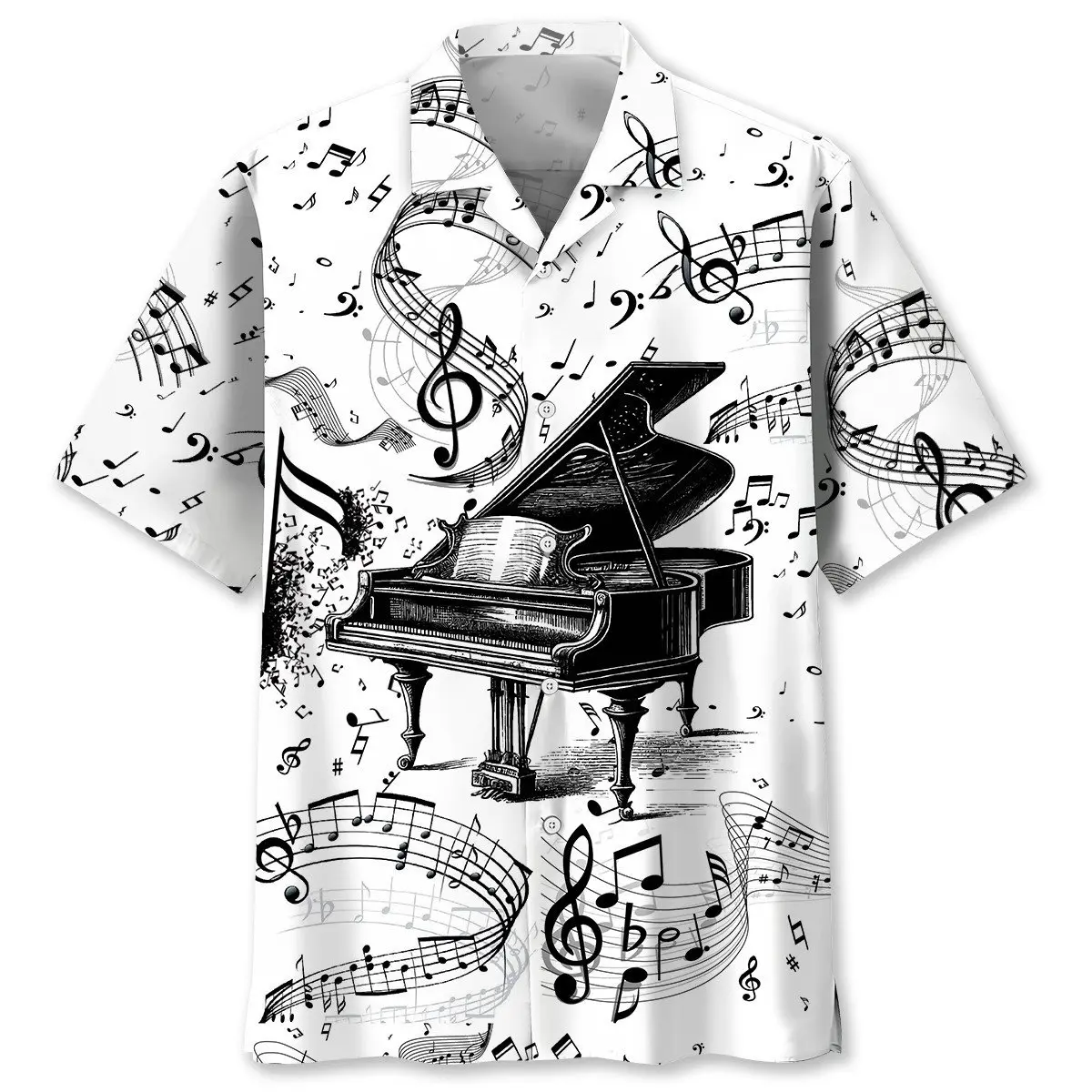 grand-piano-black-white-hawaiian-shirt