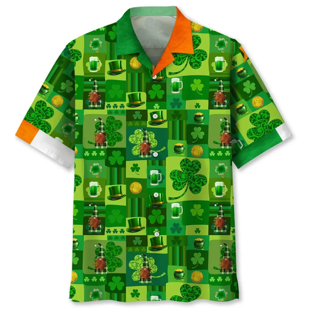 Green Beer Lucky St.Patrick Day Hawaiian Shirt HWBN2762034 - Beltina