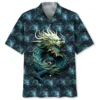 Green Leaves Chinese Dragon Hawaiian Shirt HWBN2763122 - Beltina