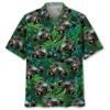 Green Quarter Midget Car Racing Hawaiian Shirt HWBN2763211 - Beltina