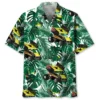 Green Tropical Sprint Car Racing Hawaiian Shirt HWBN2763620 - Beltina