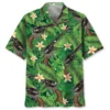 Green Tropical Vintage Guns Hawaiian Shirt HWBN2763647 - Beltina