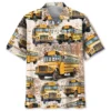 Grunge Retro School Bus Hawaiian Shirt HWBN2764821 - Beltina