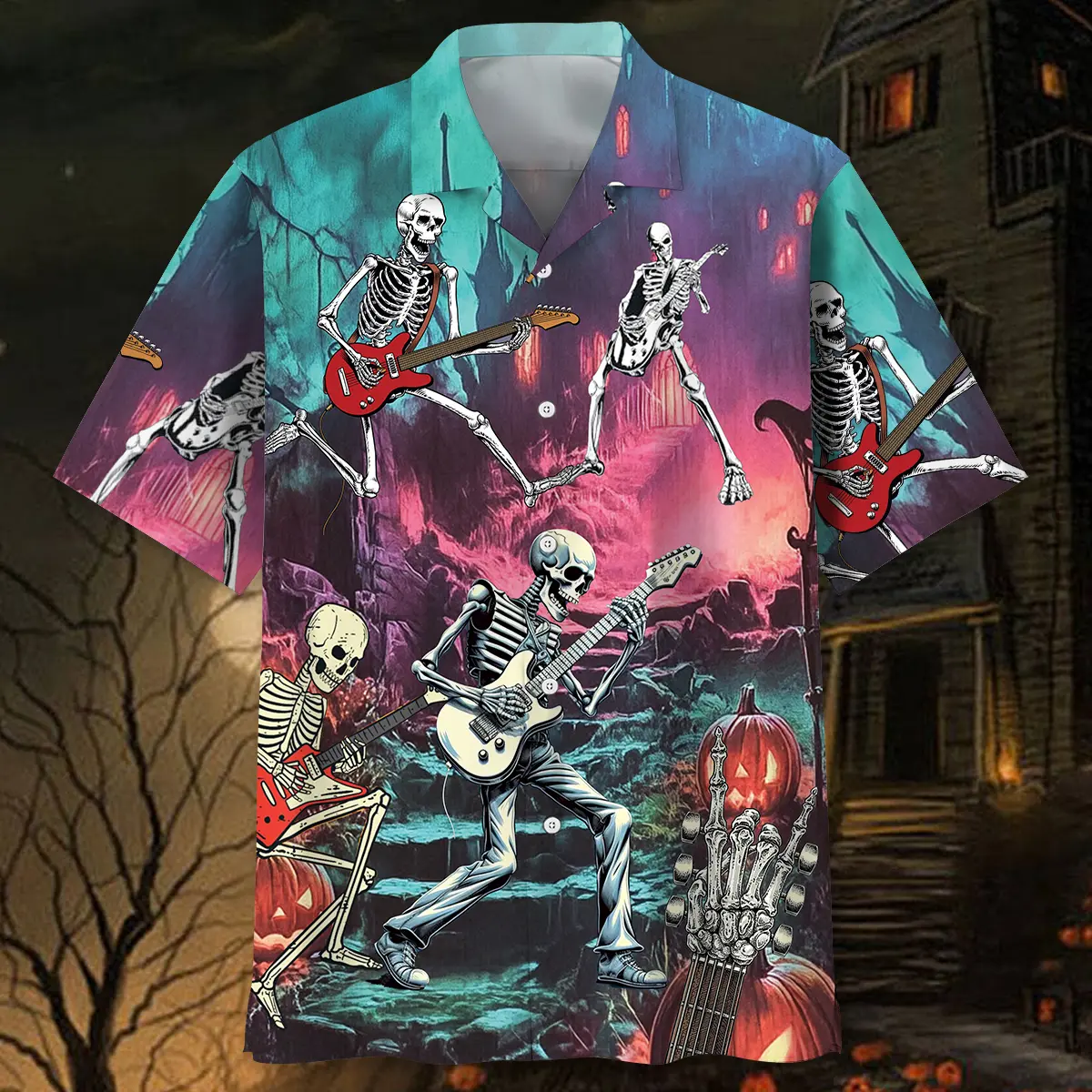 guitar-skeleton-halloween-night-hawaiian-shirt-2