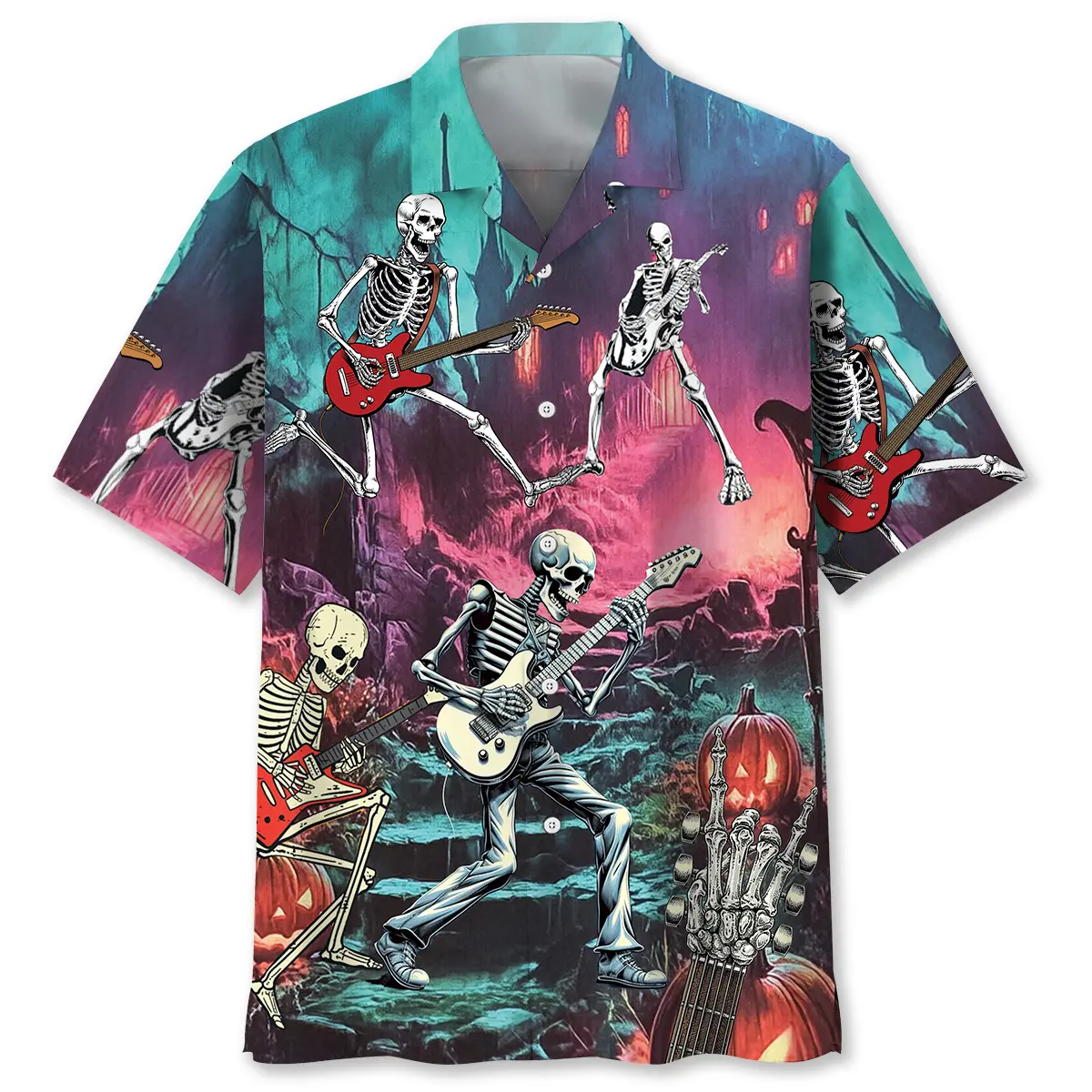 guitar-skeleton-halloween-night-hawaiian-shirt