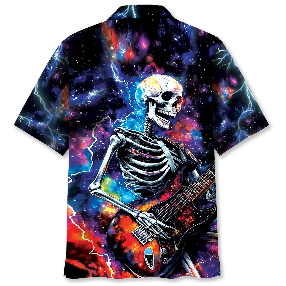 guitar-skull-lightning-hawaiian-shirt-1