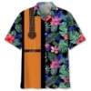 Guitar Tropical Hawaii Hawaiian Shirt HWBN2762485 - Beltina