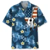 Guitar Usa Blue Tropical Hawaiian Shirt HWBN2762487 - Beltina