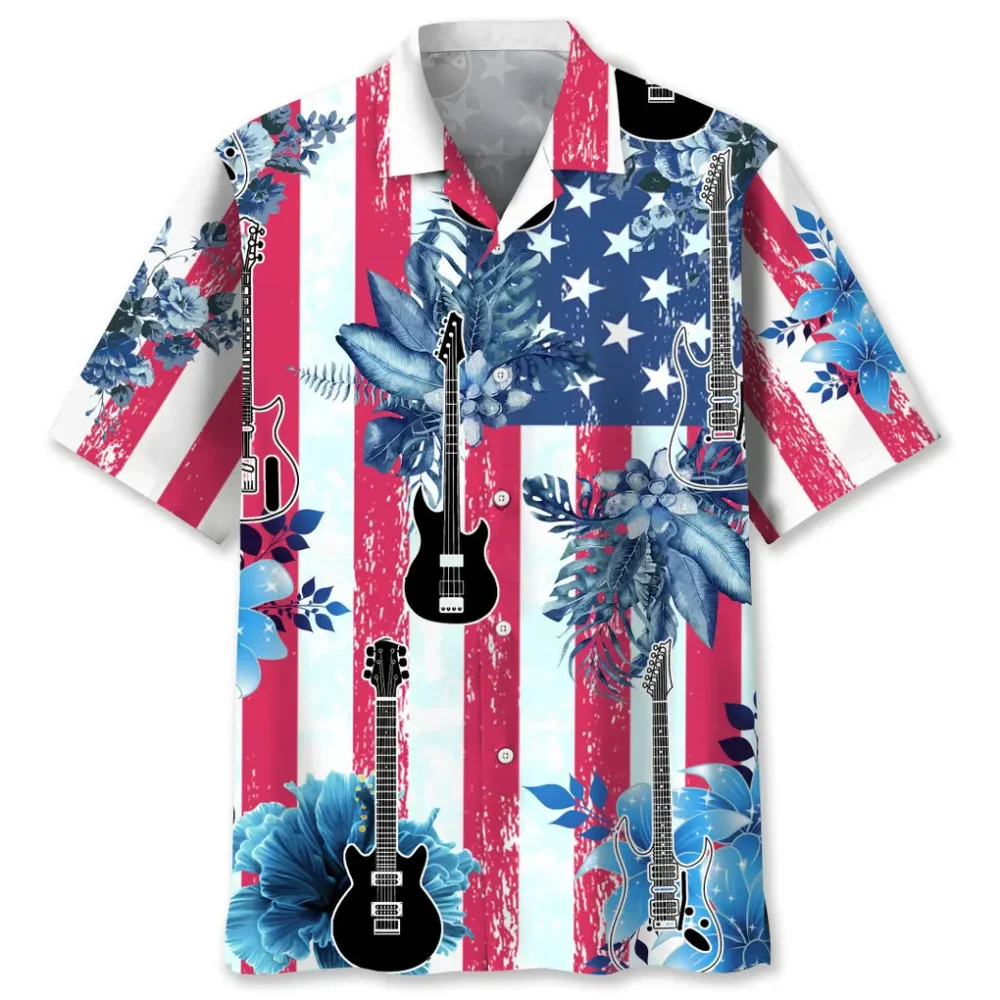 Guitar Usa Nature Hawaiian Shirt HWBN2762489 - Beltina