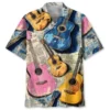 Guitar Vintage Newspaper Hawaiian Shirt HWBN2764582 - Beltina
