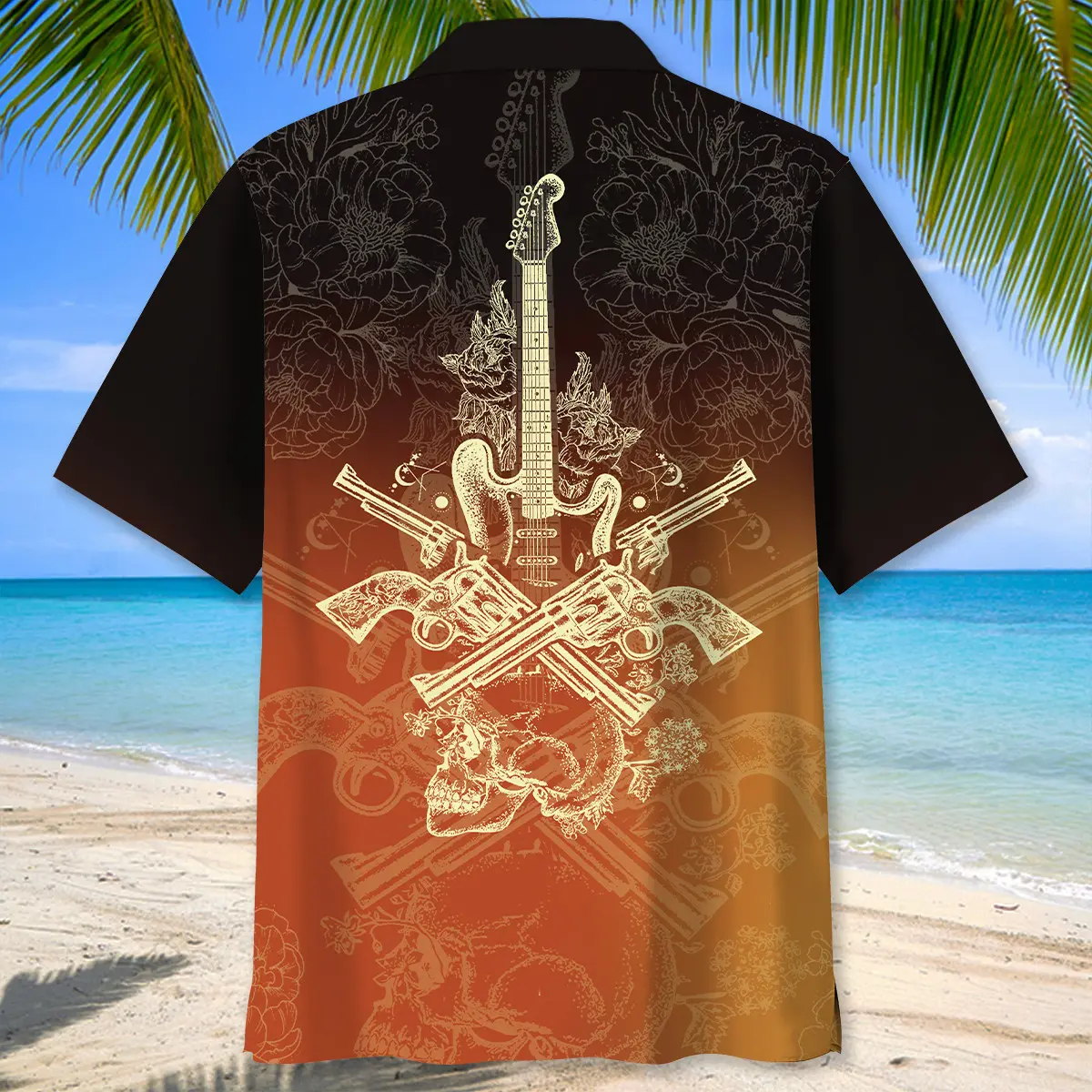 gun-guitar-vintage-style-hawaiian-shirt-3