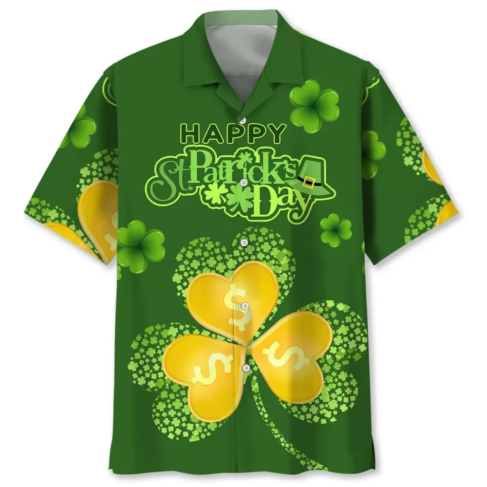 Happy Irish St.Patrick Day Hawaiian Shirt HWBN2762037 - Beltina