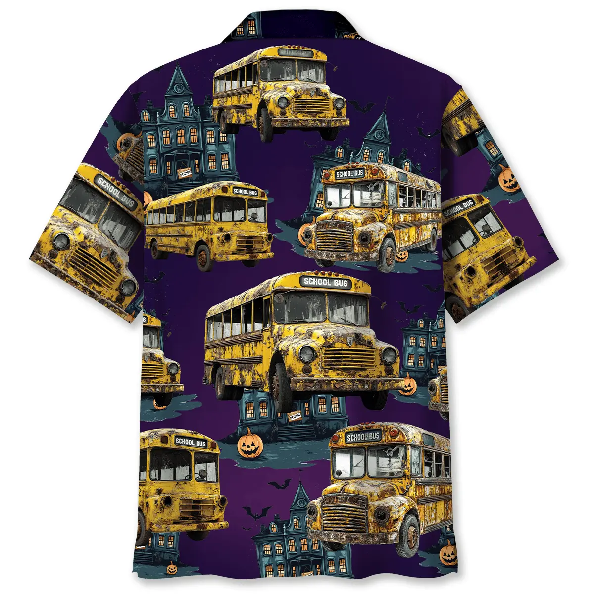 haunted-school-bus-hawaiian-shirt-1