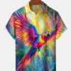Hawaii Colorful Beach Tropical Leaves Parrot Hawaiian Shirt HWBN2765133 - Beltina