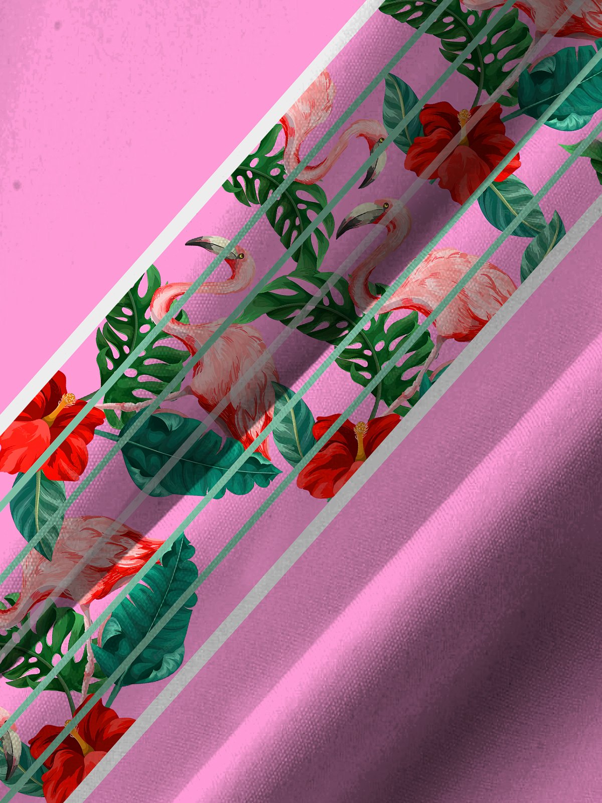 hawaii-flamingo-plant-contrast-color-stripe-print-art-button-stretch-large-size-mens-hawaiian-shirt-3