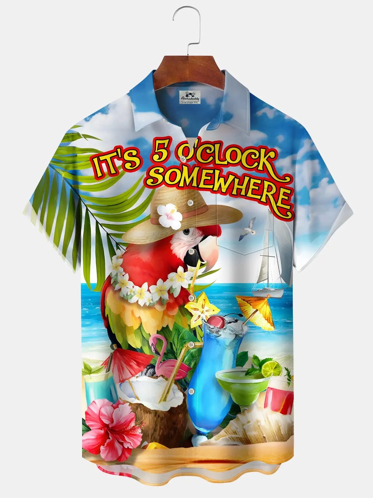hawaiian-parrot-cocktail-five-oclock-hawaiian-shirt