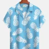 Hawaiian Tropical Fruit Classic Aloha Pineapple Camp Hawaiian Shirt HWBN2765179 - Beltina