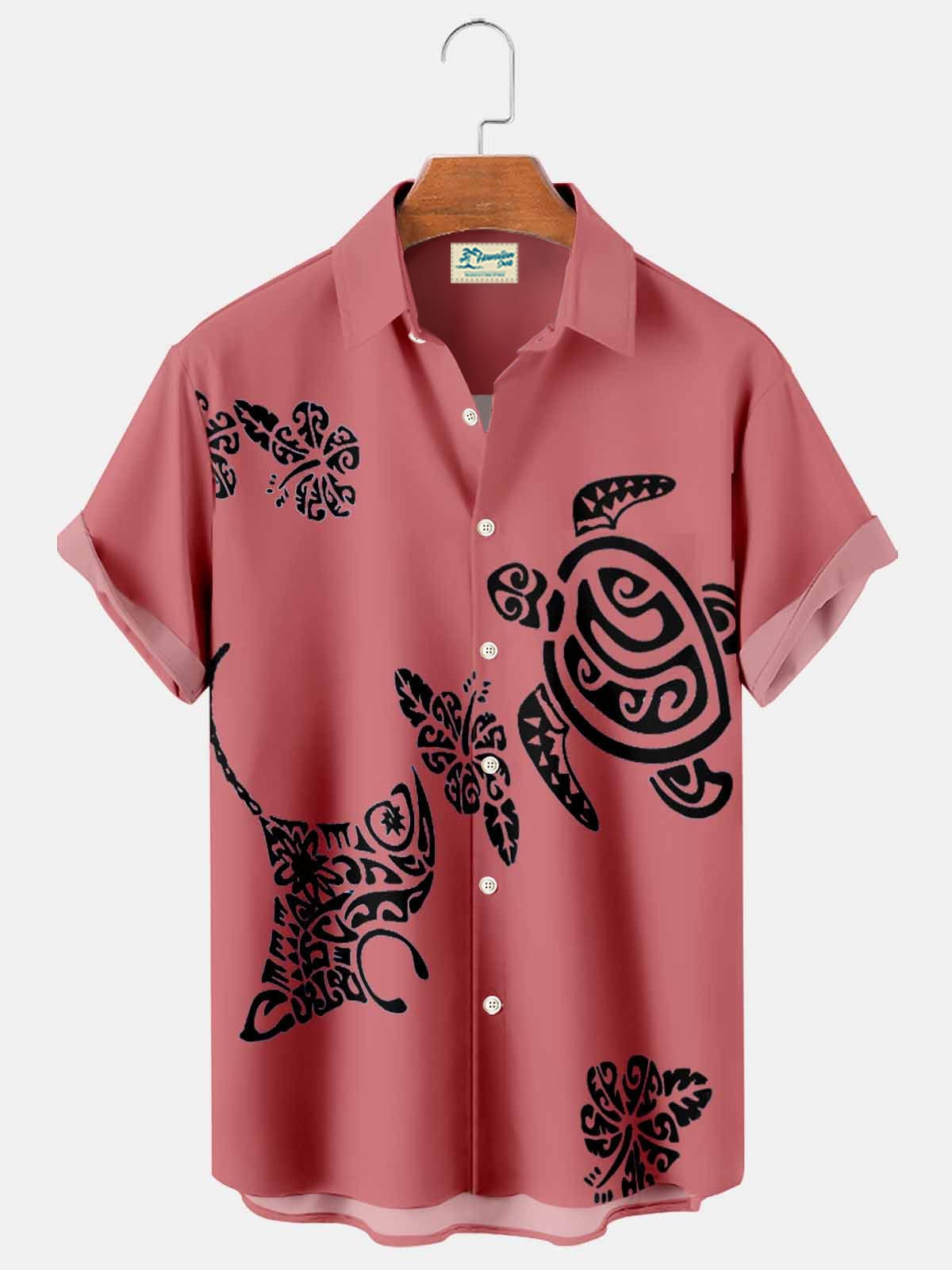 hawaiian-turtle-mens-button-down-hawaiian-shirt