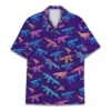 Neon Gun Tropical Pattern Unisex Hawaiian Shirt Aloha Shirt HWBN2765707 - Beltina