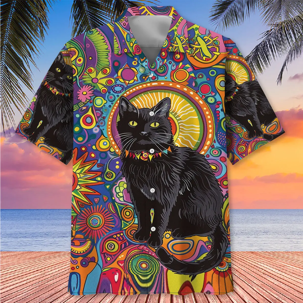 hippie-black-cat-hawaiian-shirt-2