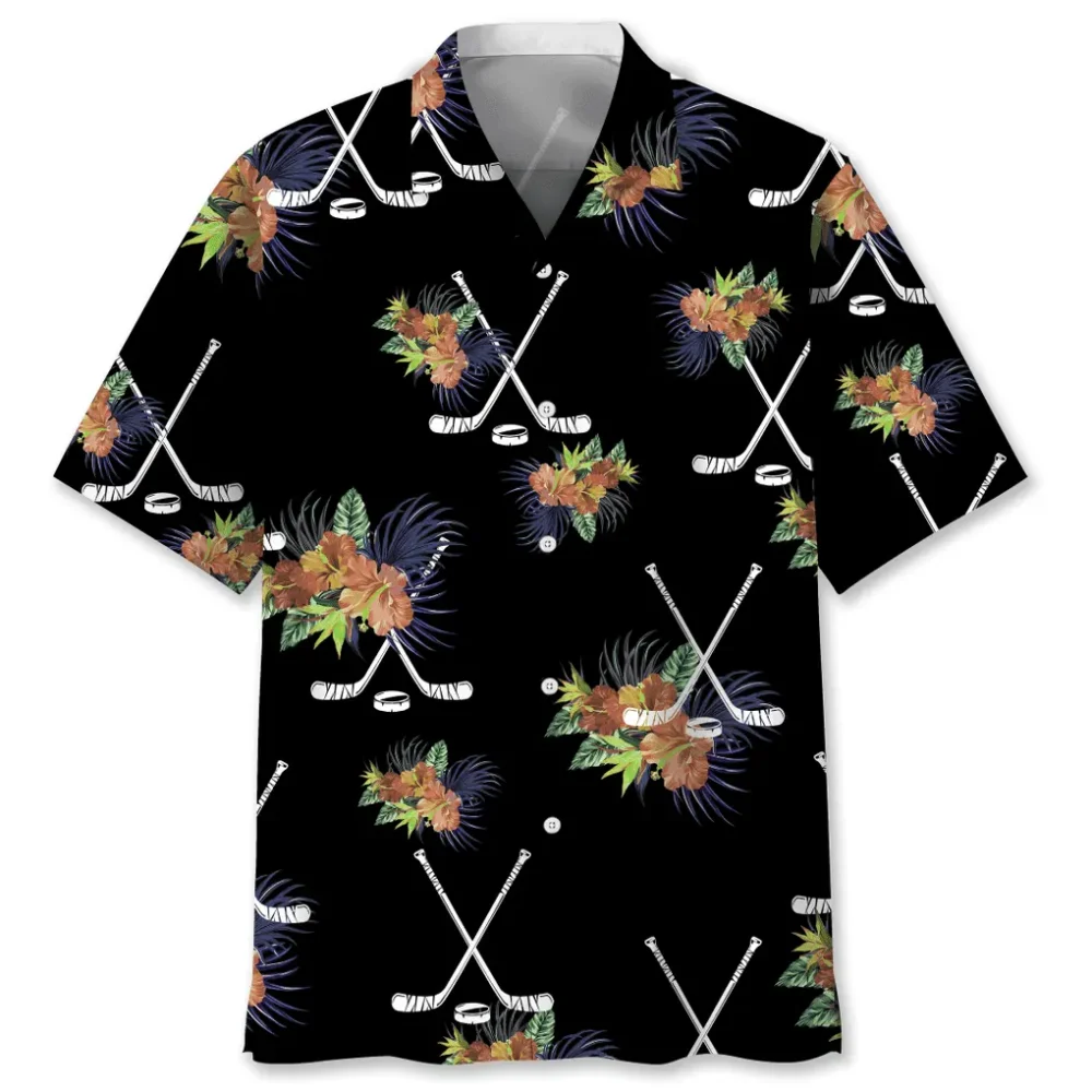 Hockey Hawaiian Nature Hawaiian Shirt HWBN2762278 - Beltina