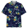 Hockey Hawaiian Tropical Hawaiian Shirt HWBN2762281 - Beltina