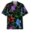 Hockey Neon Light Hawaiian Shirt HWBN2762286 - Beltina