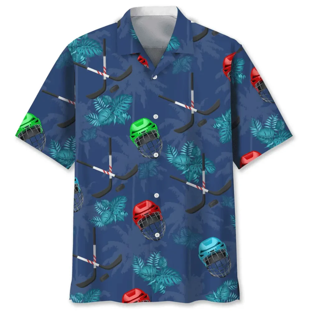 Hockey Tropical Hawaiian Shirt HWBN2762288 - Beltina