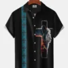 Holiday Collection Easter Cross Lion Jesus Button Cardigan Stretch Large Size Polyester Hawaiian Shirt HWBN2765155 - Beltina