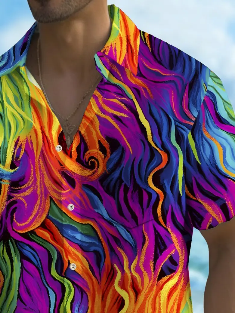 holiday-mens-pride-month-abstract-art-print-casual-breathable-hawaiian-shirt-big-tall-3