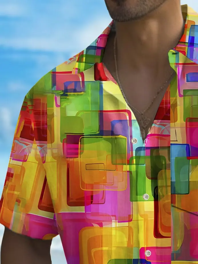 holiday-mens-pride-month-rainbow-color-geometric-print-casual-breathable-hawaiian-shirt-big-tall-1