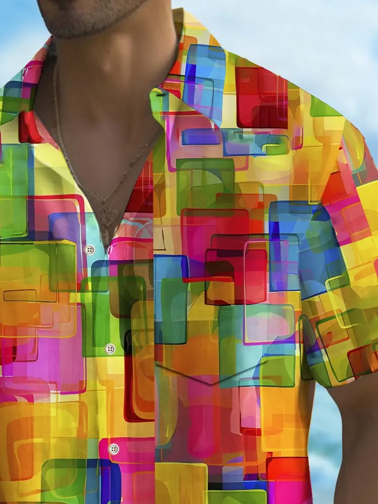 holiday-mens-pride-month-rainbow-color-geometric-print-casual-breathable-hawaiian-shirt-big-tall-3
