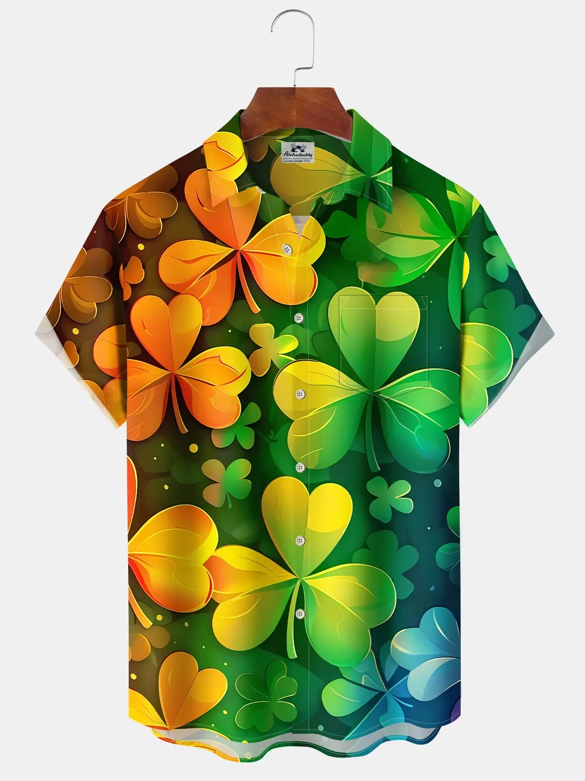 holiday-shamrock-lucky-st-patrick-gradient-hawaiian-shirt