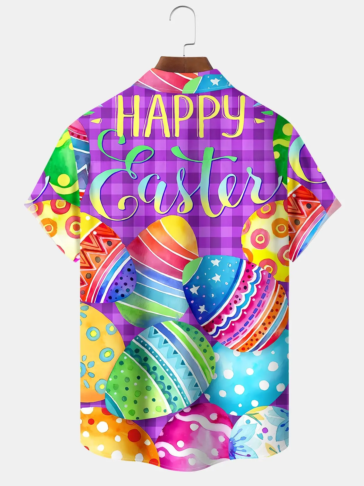 holiday-vintage-plaid-easter-egg-happy-easter-cartoon-hawaiian-shirt-1