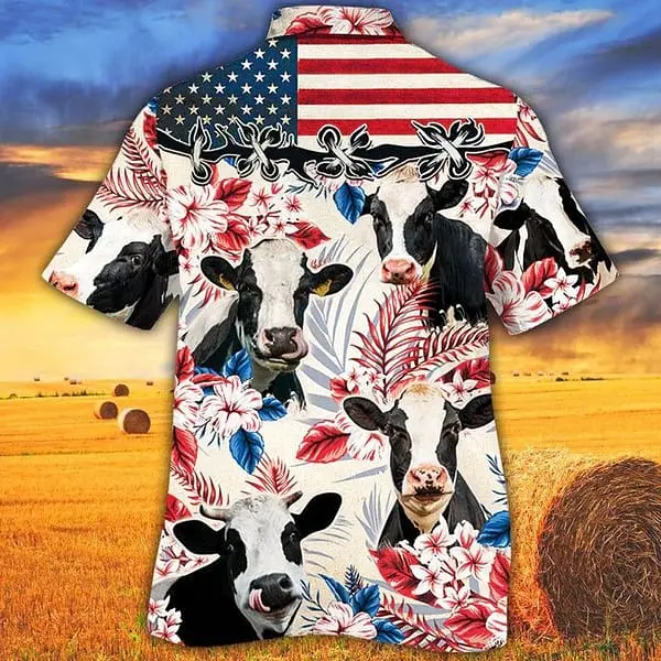 holstein-friesian-cattle-lovers-american-flag-hawaiian-shirt-cow-hawaiian-shirt-vintage-hawaiian-shirt-for-men-and-women-2